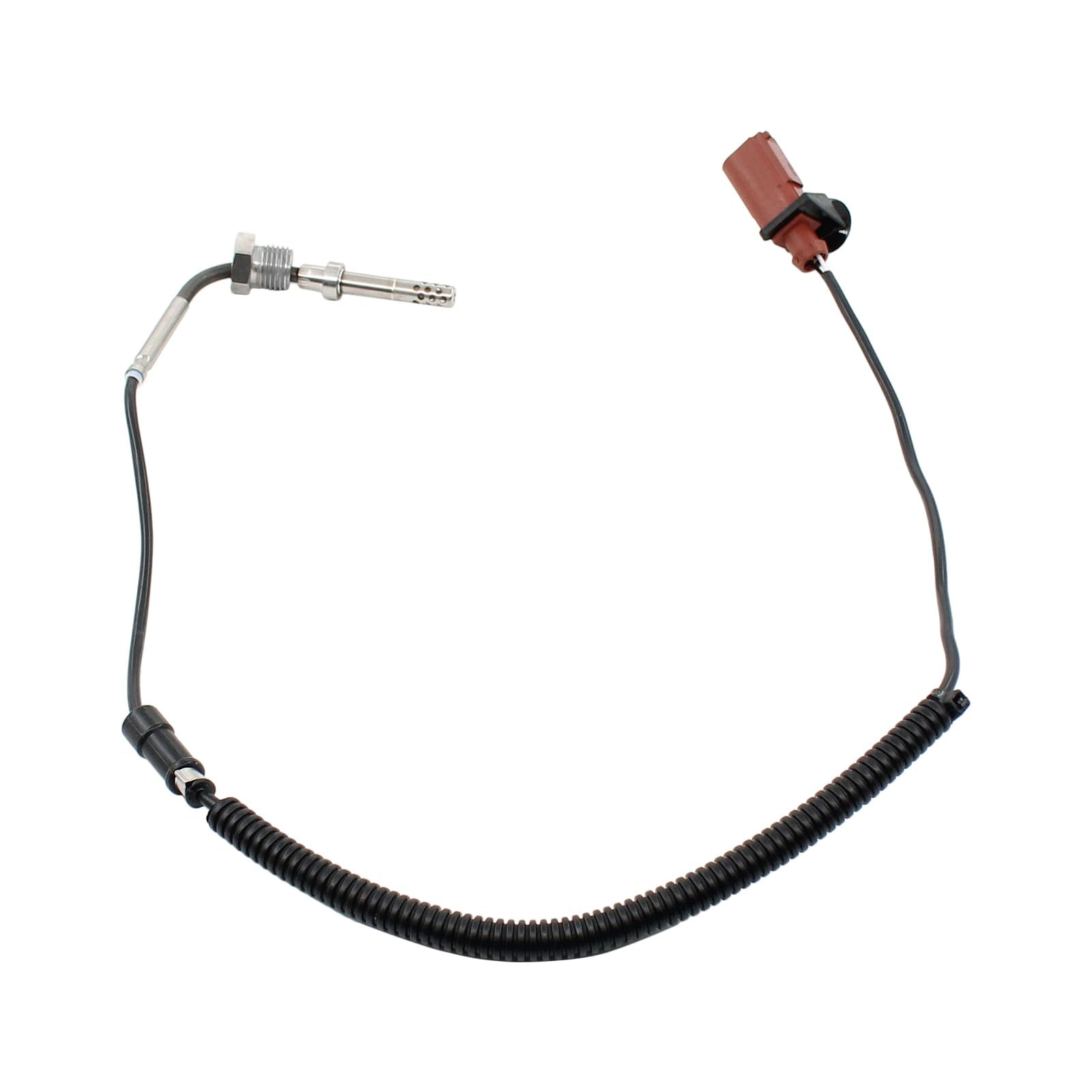 Sensore di temperatura gas di scarico per Audi A1 Seat Ibiza Toledo MK4 Skoda Fabia MK2 Rapid Roomster VW Polo MK5 1.2 1.6 TDI 2009-2015