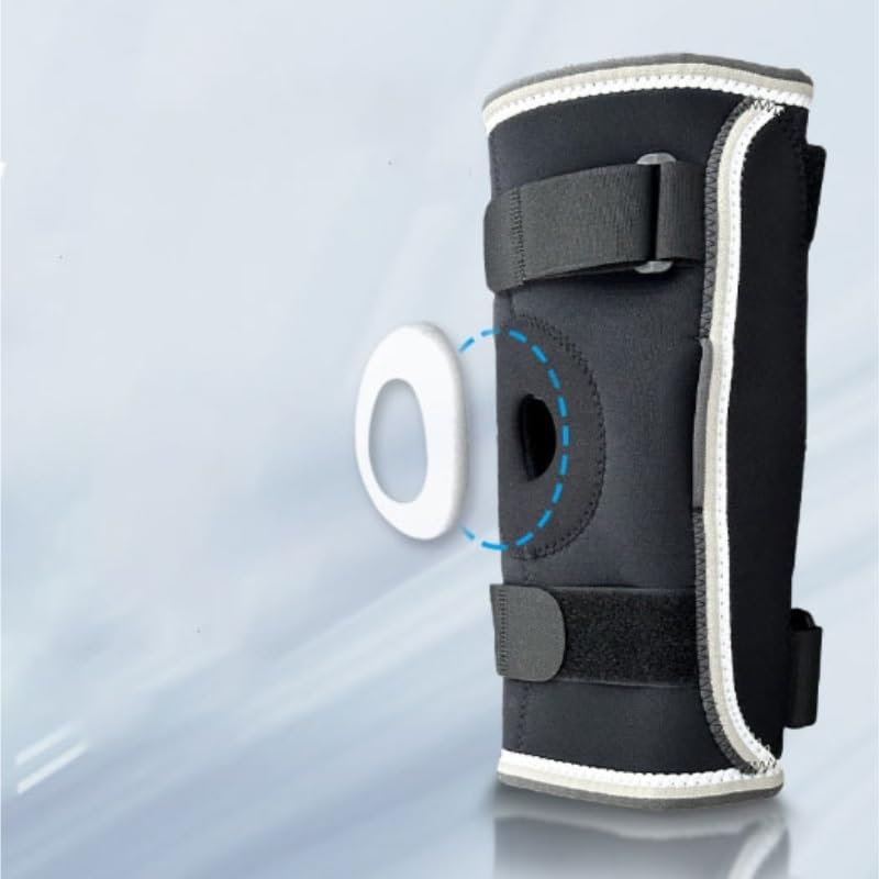 Exercise, protection Nylon Diamond Buckle Foreign Trade Knee Pads Aluminum Alloy Support Knee Pads for Fitness, cycling, running, playing football(3X-Large)