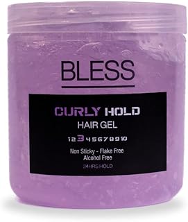جل شعر كيرلي هولد من بليس، تصفيف بمظهر طبيعي، لجميع انواع الشعر، مع خلاصة الصبار، غني بالبانثينول، 250 مل