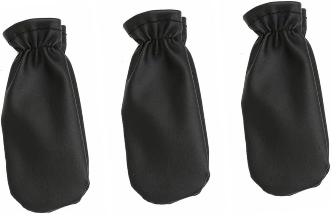 3pcs Piano Pedal Protector Case Leather Sleeves for Sustain Pedal Piano Tuning Kit Accessories