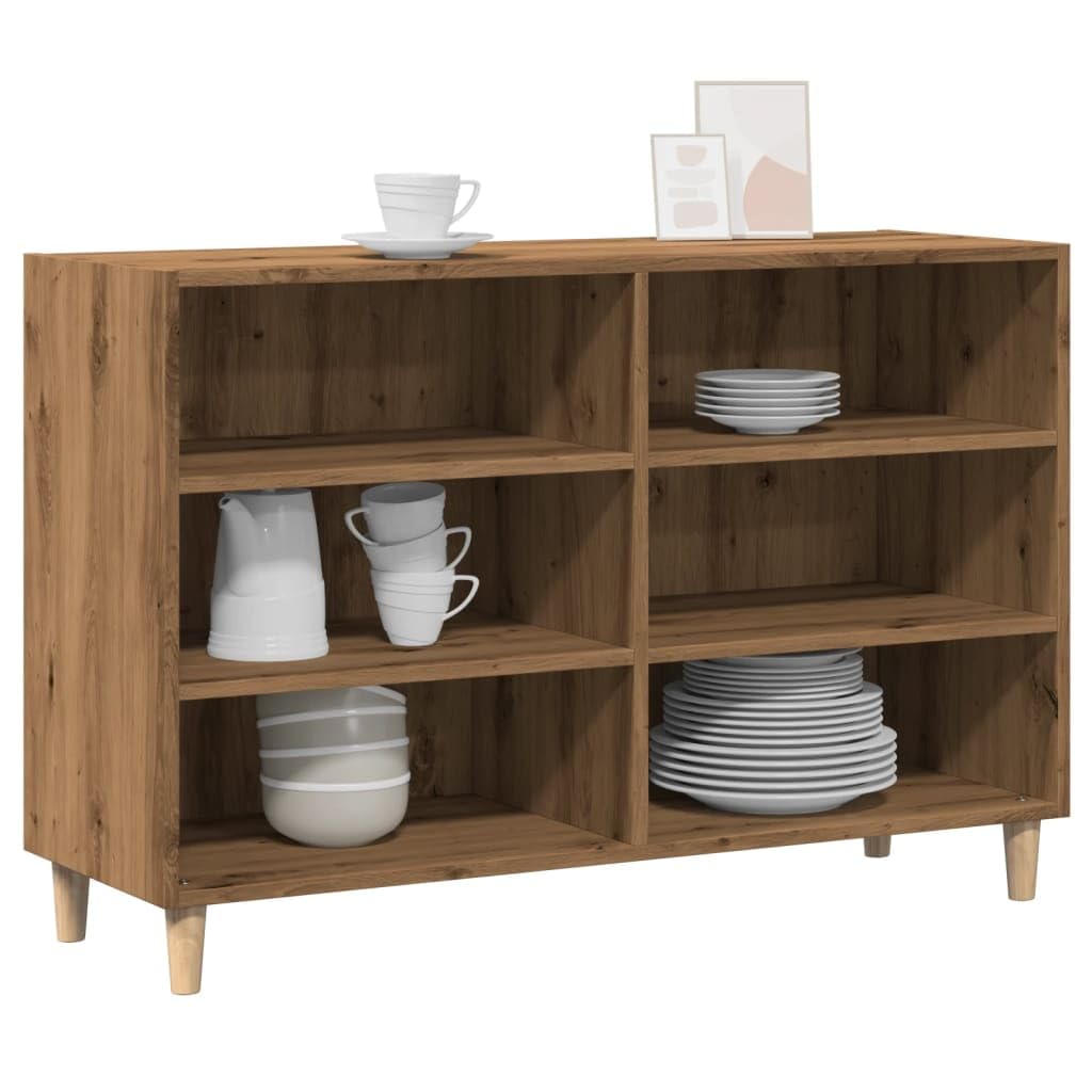 Vidaxl Buffets 3 Pcs Chêne Artisanal 180 X 35 X 70 Cm