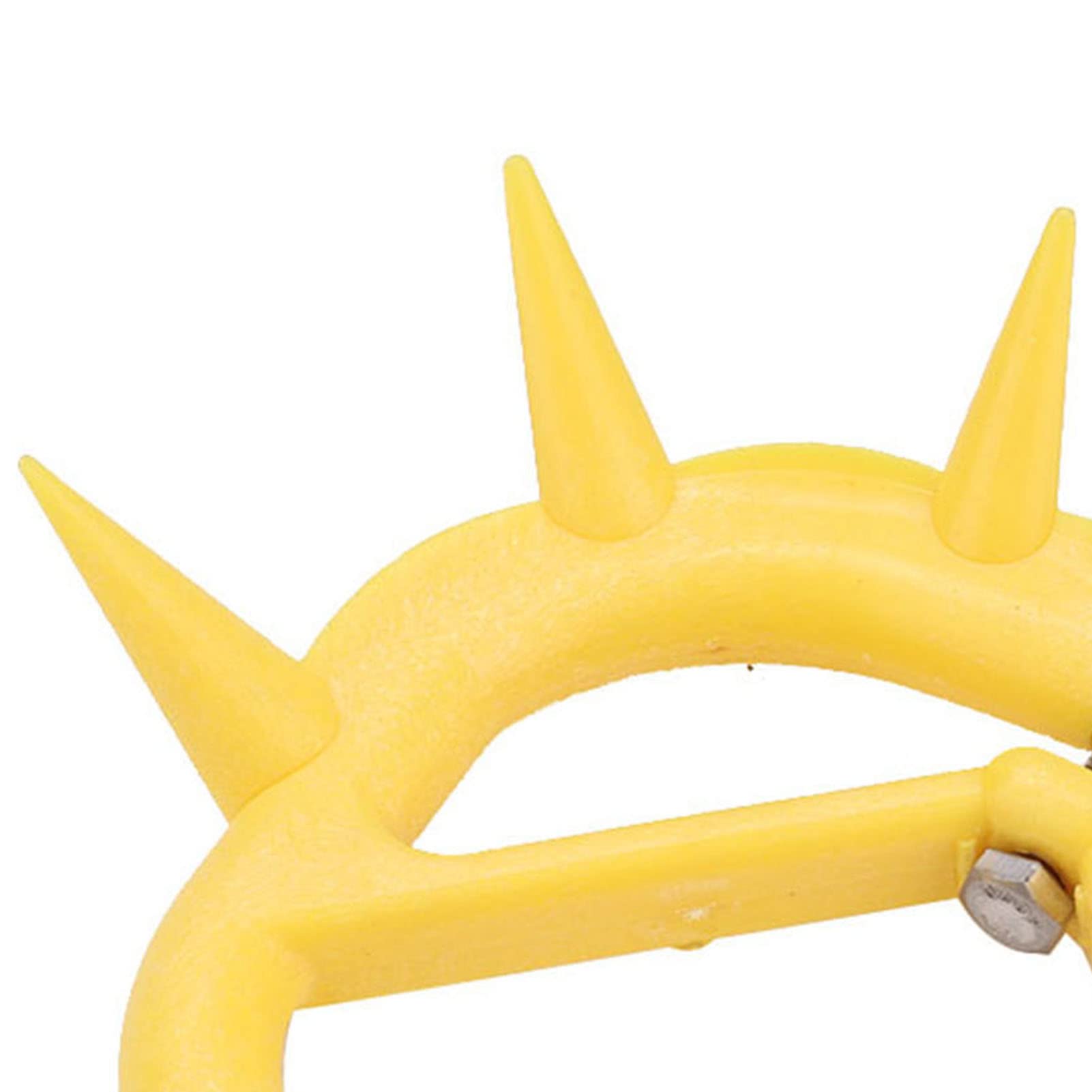 Sevrage de Vache, 10 Pièces Anneau de Nez de Vache de Sevrage de Vache Anneaux de Nez de Sevrage de Veau Outil de Sevrage de Vache en Plastique Outil de Sevrage de Vache Anneau