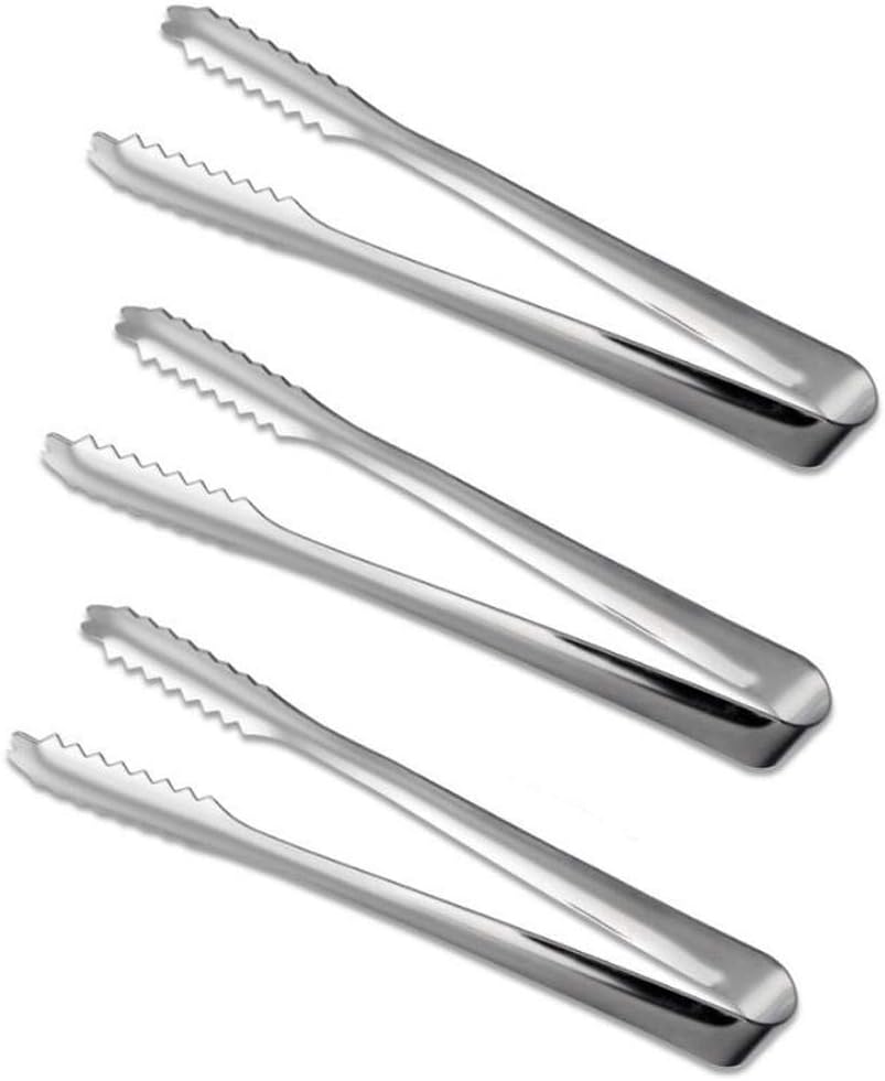 XINGZI 3Pcs Stainless Steel Buffet Tongs Food Tongs Serving Tong Kitchen Utensils