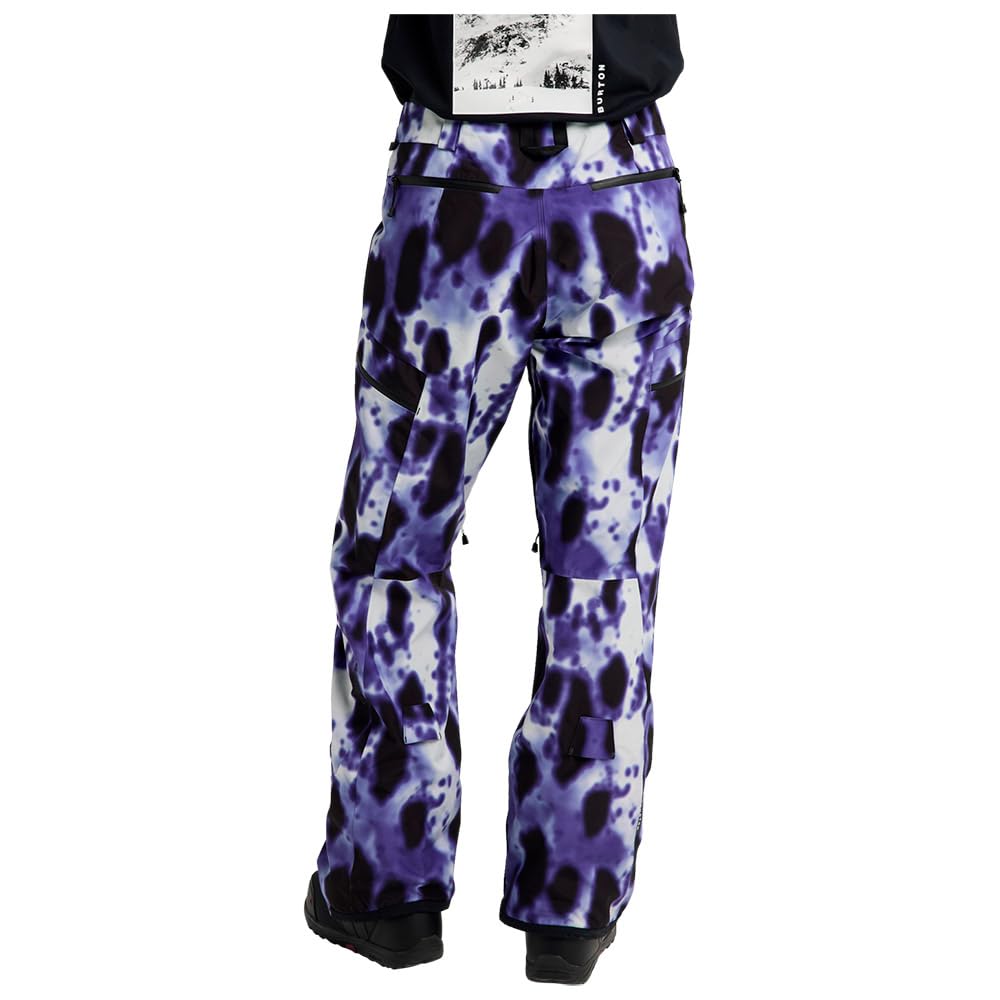 Burton - Damskie spodnie narciarskie/Snow Reserve Gore-tex 2l Prism Pro - Damskie - Fioletowe
