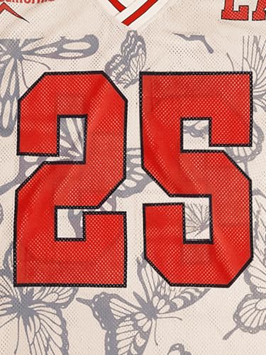 SOLY HUX Men's Summer Jersey Shirts Short Sleeve V Neck Graphic Tees Sports Baggy T-Shirt Tops3