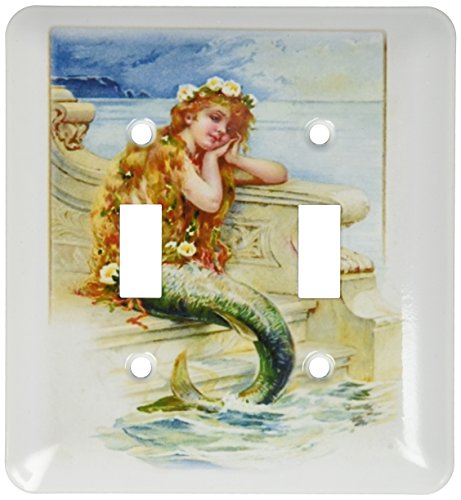 Funda para interruptor de luz de sirena ideal para decorar habitaciones infantiles y salones 2