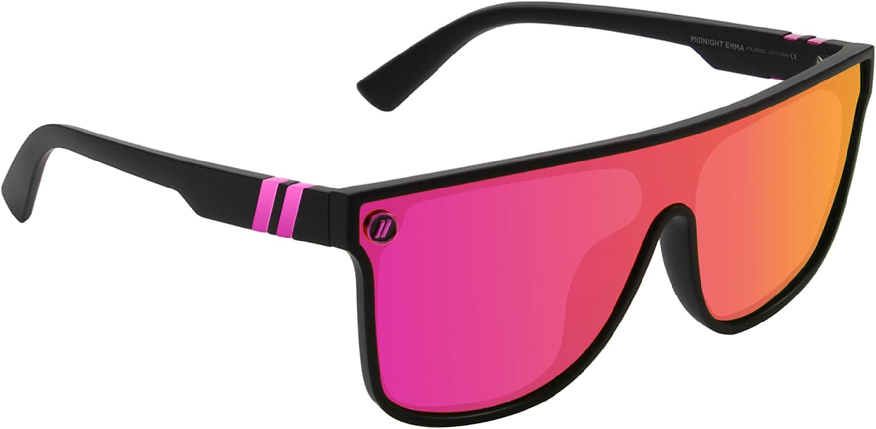 Blenders Eyewear SciFi Polarized Sunglasses Single-Lens with a Flat-Top Design 100% UV Protection For Men & Women