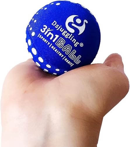 Miniatura 7 de DSJUGGLING Pelota de salto de agua de 2.36 pulgadas, pelota de playa de verano para rebotar en el agua, paquete de 3 bolas de agarre para playa,