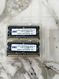 Kit de actualización de memoria: 8 GB (2x 4GB) PC8500 DDR3 Sin ECC 1066 MHz 204 pines, CL 7, 1.5V, Sin ECC