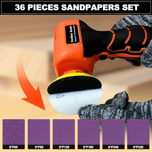 16.8V Cordless Electric Sander
