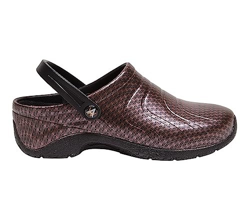 Image of Anywear Zone Clogs - Water Resistant EVA Non Slip Work Shoes Women - Slip Resistant Work Shoes for Women - Nursing Clogs with Back Strap - Arch Support with Swivel Strap - Lightweight & Easy to Clean