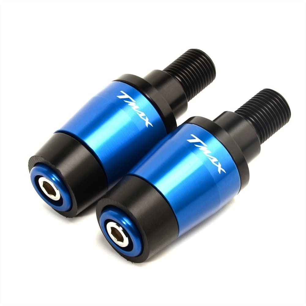 Puños para TMAX 500 530 560 contra pesos aluminio azul