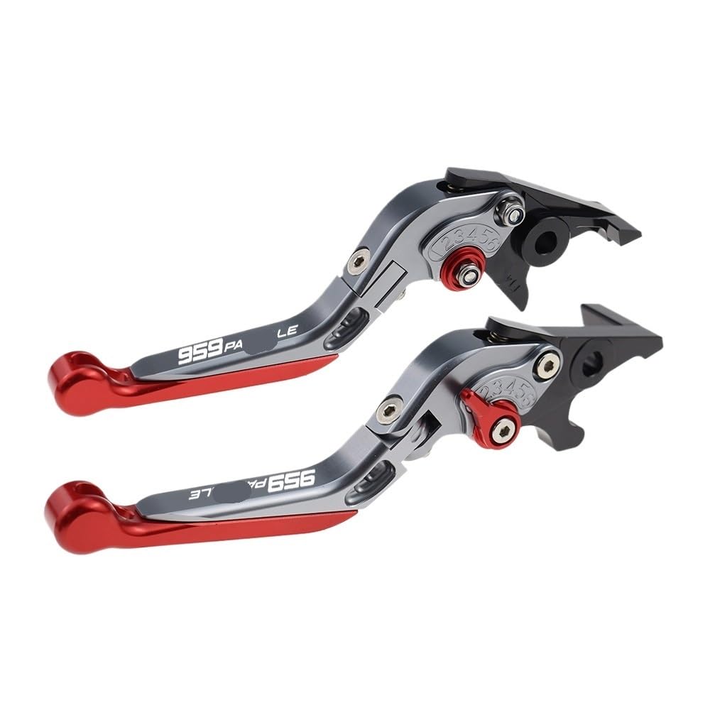 Pliqvbn Color N Clutch Brake Shafts Motorcycle Accessories Folding Extendable Brake Clutch Levers Adjustable Handle Set For 959 For Panigale 2016-2021