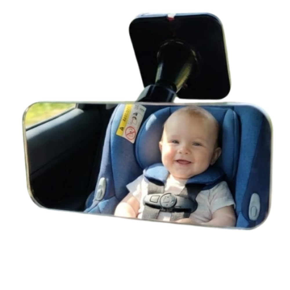 EGGBABY Bebek Dikiz Aynası Çocuk İzleme Dikiz Aynası Araç İçi Bebek ve Çocuk Kontrol Aynası Ayarlanabilir