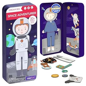 mierEdu ST Magnetic Art Kits Astronaut Anziehpuppe