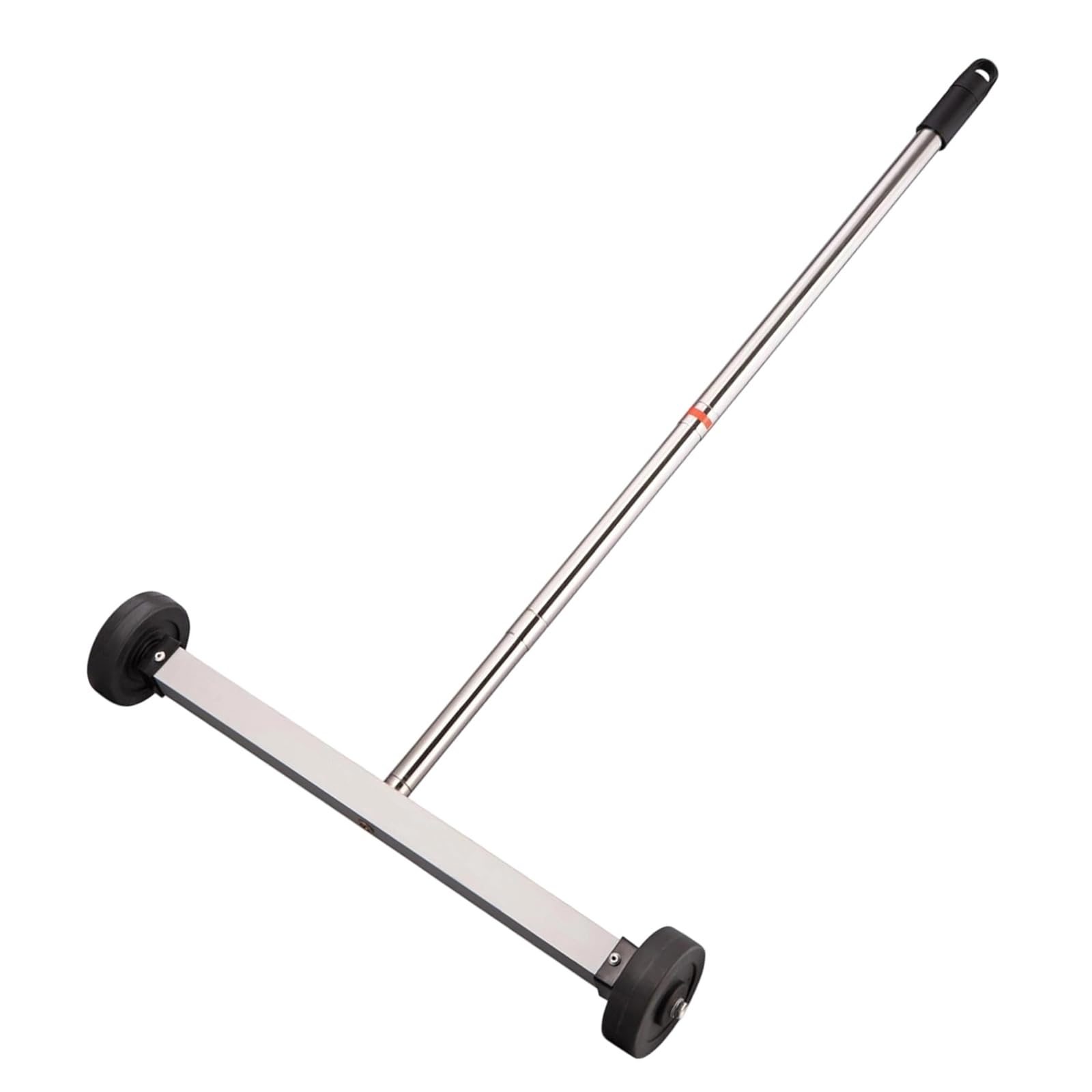 Tsophreniq Extendable Sweeper Hanging Hole For Garage Workshop Construction Site Cleaning Tasks Rolling Sweeper With Wheel