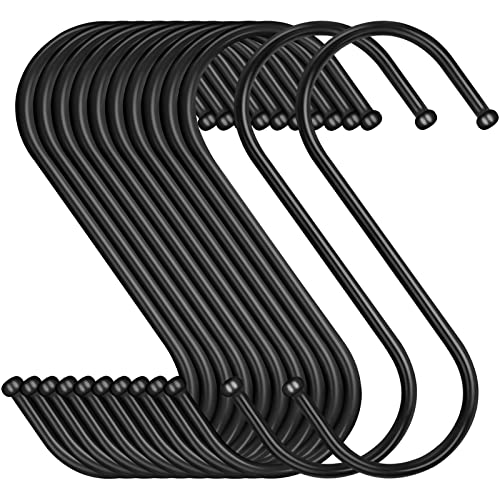 Bolatus YH01 S-Haken Schwarz 12 Stück