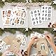 Adventskalender zum Befüllen 2025 - Waldtiere Adventskalender Tüten zum Befüllen groß, DIY Adventskalender selber Befüllen Kinder Erwachsene mit 25 Papiertüten braun und Klammern Weihnachtskalender