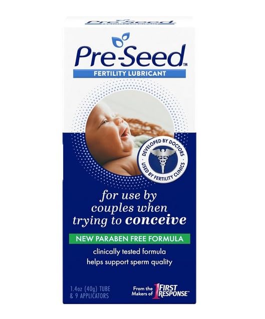 Pre-Seed Fertility Lubricant | Paraben Free Water Based Personal Lubricating Gel for Couples Trying to Conceive | Isotonic & pH-Balanced | Doctor-Developed Formula | 40g Tube with 9 Applicators.-picture-12