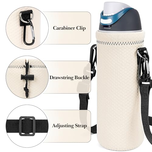 Bolsa bandolera para botella de 32 oz que evita caídas y libera tus manos al caminar 5