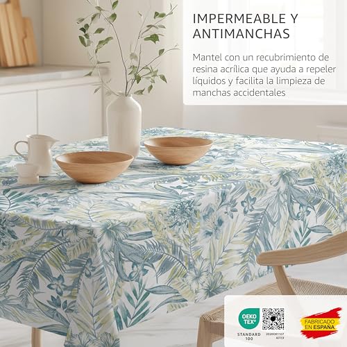 Nappe en résine pour repas de famille Martina Home Danubio