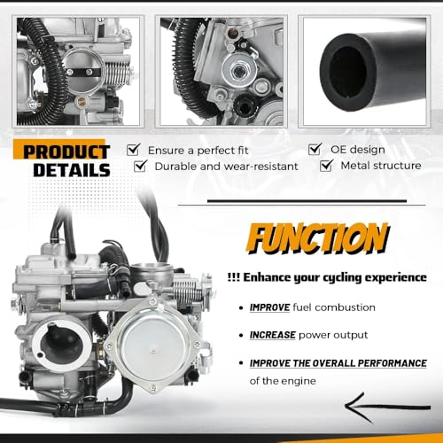 Carburateur double haute précision pour moteurs de rechange VT750C - 5