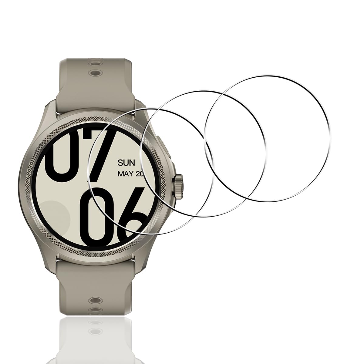 Amazon.co.jp: 用 Ticwatch Pro 5/Ticwatch pro5 Enduro ガラス 