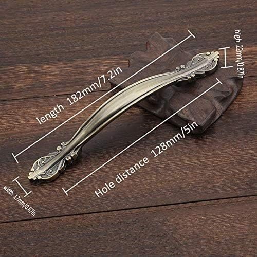 Hardware,pulls,Vintage Cabinet Handles,Antique Bow Pulls,Furniture Door Pull Handles,Zinc Alloy for Dresser Cupboard Closet Drawer Handle Cabinet Door Knob Furniture Hardware