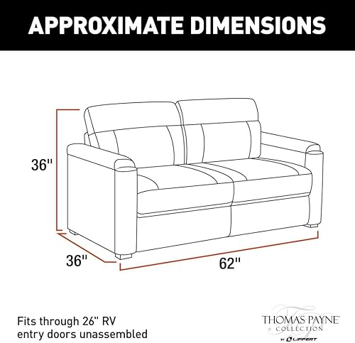 Miniatura 3 de Thomas Payne 377706 Chocolate Majestic de 60" Tri-Fold