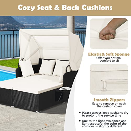 Luxury Outdoor Daybed with Canopy