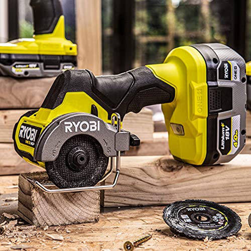 Mini-scie multi-matériaux RYOBI 18V OnePlus Brushless - sans batterie ni chargeur - RCT18C-0