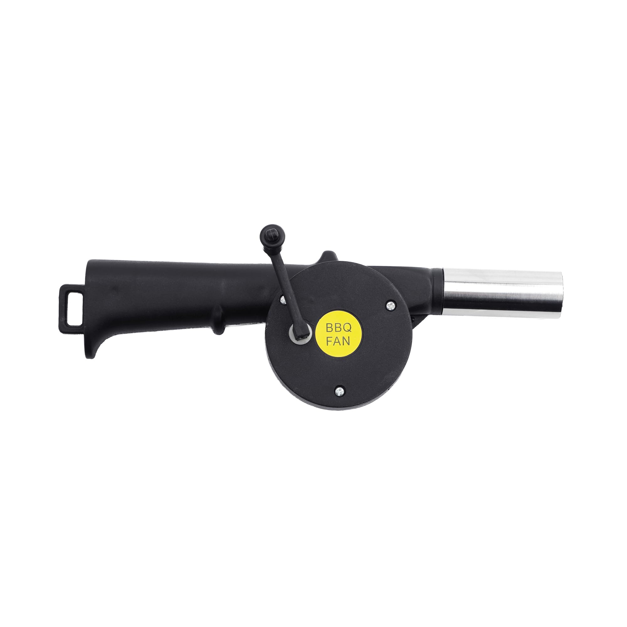 Amig - Manual Blower for Barbecue - 25 cm - Stainless Steel - Air Control for Grill, Fireplace, and Coals - Portable Format - Mod. AM13