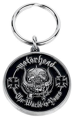 Il tuo merch EMP preferito! Motorhead The World IS Yours Keyring/Schlüsselanhänger