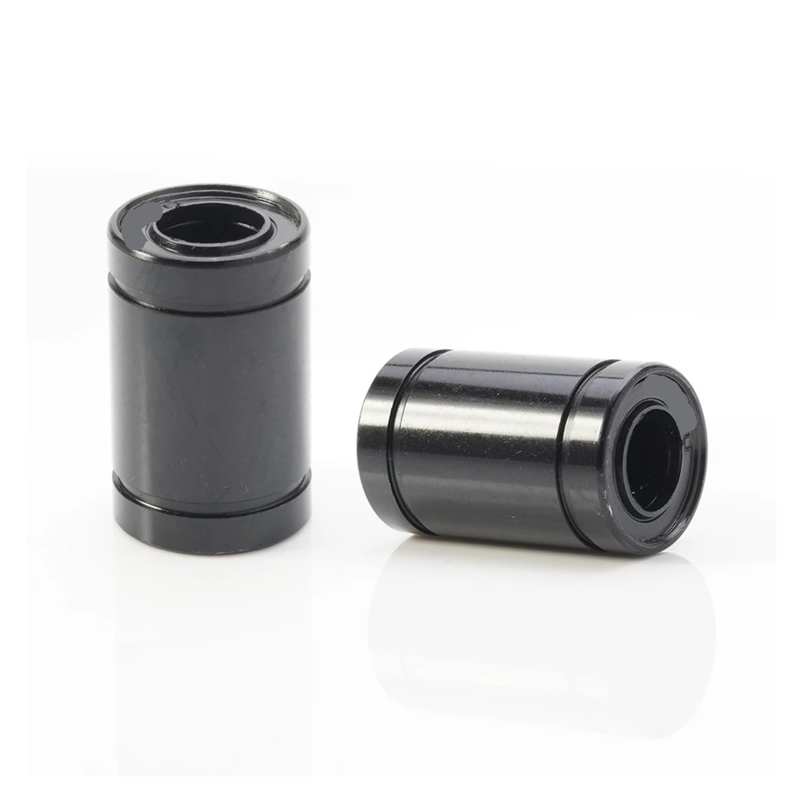 VSPPJYFG 4 Pcs LM8uu LM8luu Linear Bearing Black Chrome Plated Rod Bushing for The 100 3D Printer(LM8-UU)