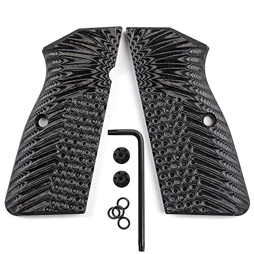 Coolhand G10 Gun Grips For Browning High Power And Tisas Regent Br9, Gun Metal, Hp-N1-5 #TOP1