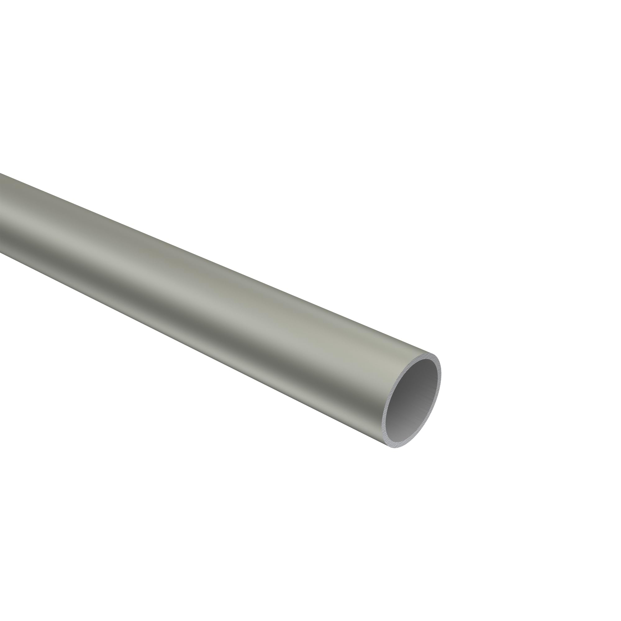INTERDECO Gardinenstange 16 mm 2-läufig Chrom matt/Schwarz 100 cm