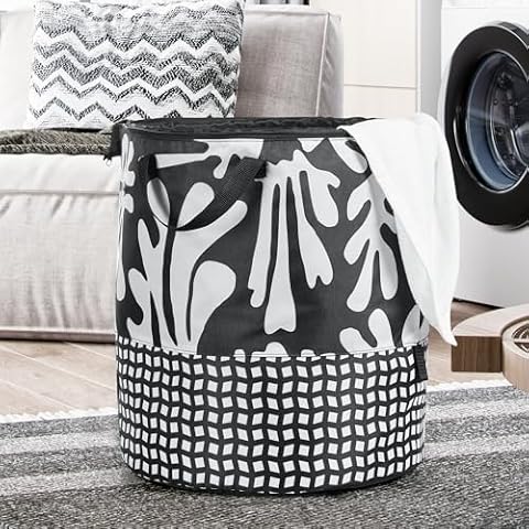 YOHOM Adjustable Round Laundry Basket Cover