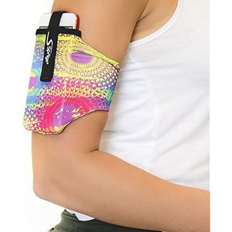 Sprigs Armband Spin Art for iPhone 7/6/6s Plus, Galaxy S7/S6 Cover