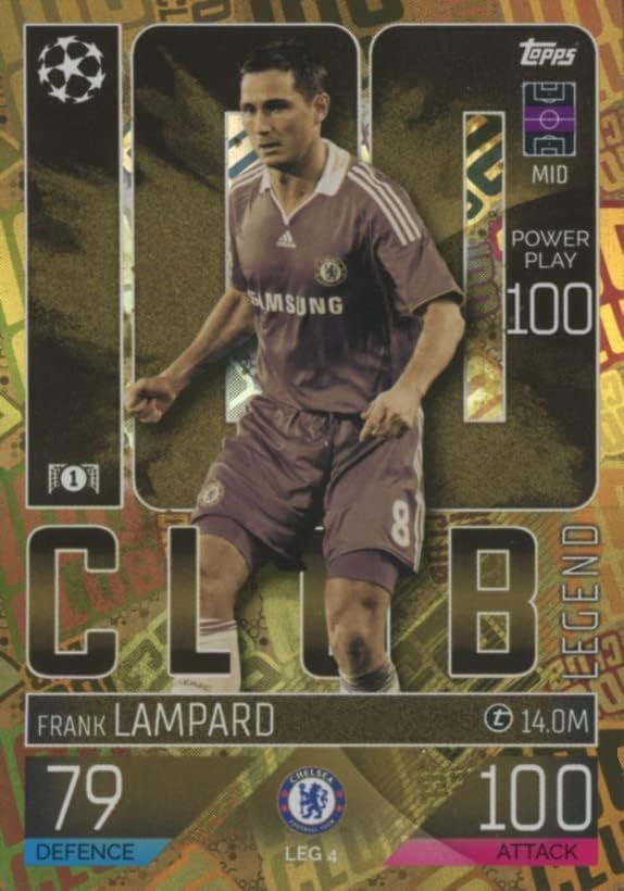 Match Attax Extra 2022 2023 22/23 100 Club Trading Card(s) You Select (Frank Lampard LEG4)