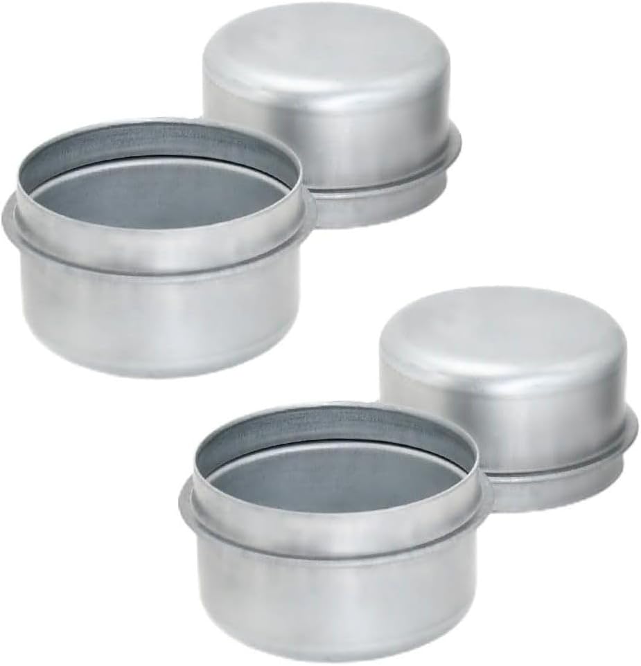 Heavy Duty Metal Grease Cap Dust & Moisture Proof Hub Cap Replacement Part for Home Lawn Backyard Garden Commercial Landscape Farm Outdoor Mowing Machinery