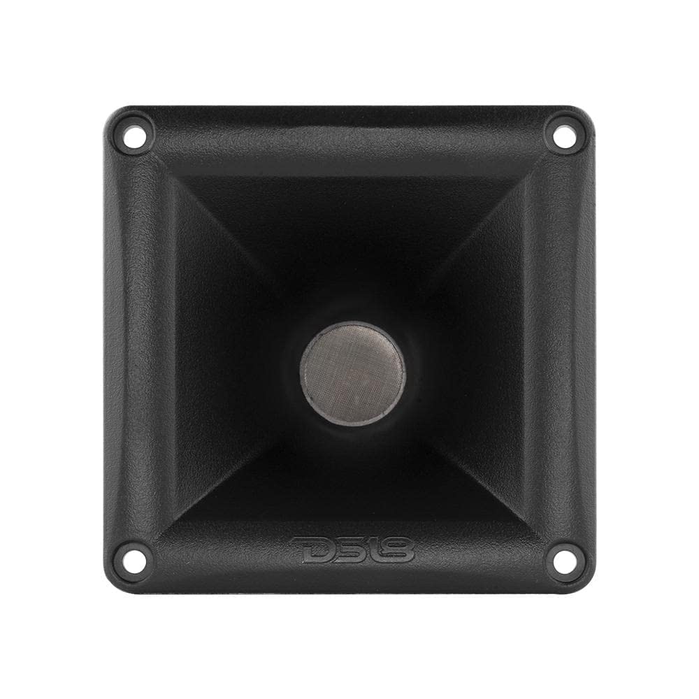 DS 18 Set PRO-DR1PK44 1 Tweeter à pavillon à Compression 11,5 x 11,5 cm 120 Watts rms 240 Watts Max 8 ohm 107,3 ​​DB pour fête à Domicile, 1 pièce