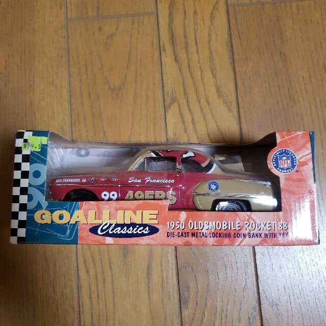49ERS SF ゴールラインクラシックス 野球  車 フィギュア 貯金箱 Amazon.co.jp: 49ERS SF ゴールラインクラシックス 野球 車