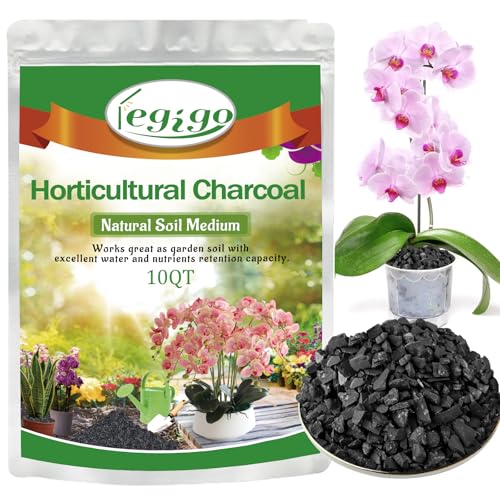 Image of Legigo 10QT Horticultural Charcoal- Natural Biochar Soil Amendment