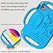 LTROP Kids Case for iPad A16 11th Generation (11-inch,2025)/ 10th Generation (10.9 Inch,2022)/ Air 5th/ 4th Gen 10.9” with Shoulder Strap, Shockproof Lightweight Handle Stand Child Bumper Case, Blue