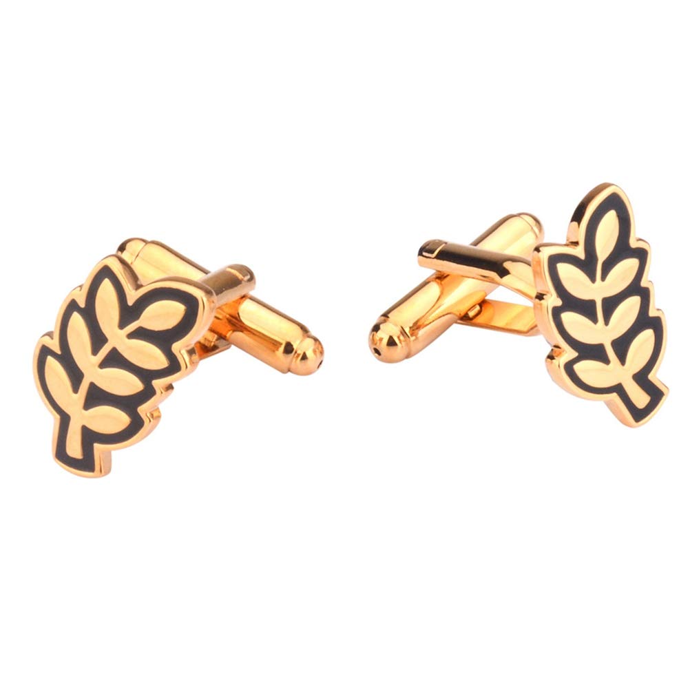 Boutons De Manchette Drôles Taille-Crayon Argent - Accessoire Fantaisie Pour Homme - Mariage, Bureau, Cadeau Original