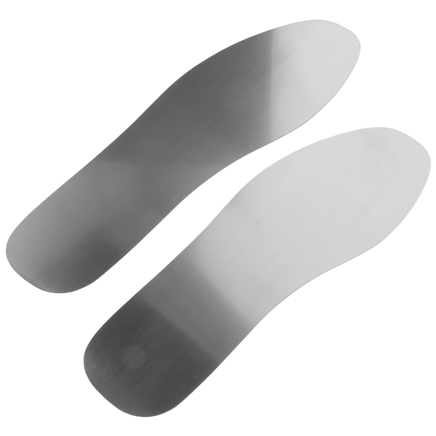 FOMIYES 1Pair Stainless Steel Shoe Insoles Puncture Inserts for Work Boots and Hiking Shoes Lightweight Nail Protection for Men and Women Durable