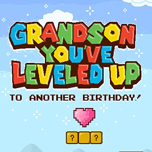 Prime Greetings 032101PG Grandson Birthday Card Video Game Theme thumb #5