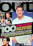 Out Men's Magazine 100 Success Stories Robert Gant & Rosie O' Donnell December 2002