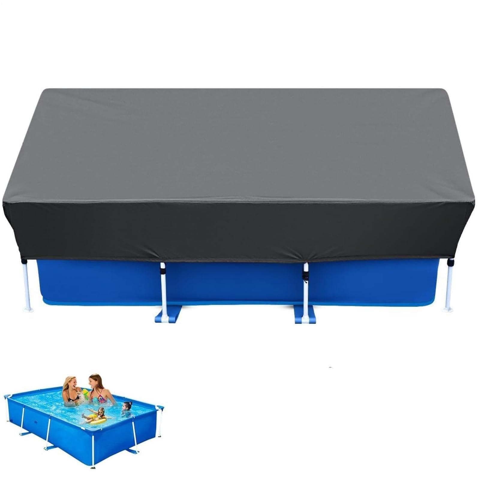 Rectangular Pool Cover - 210D Oxford Cloth With Drawstring
