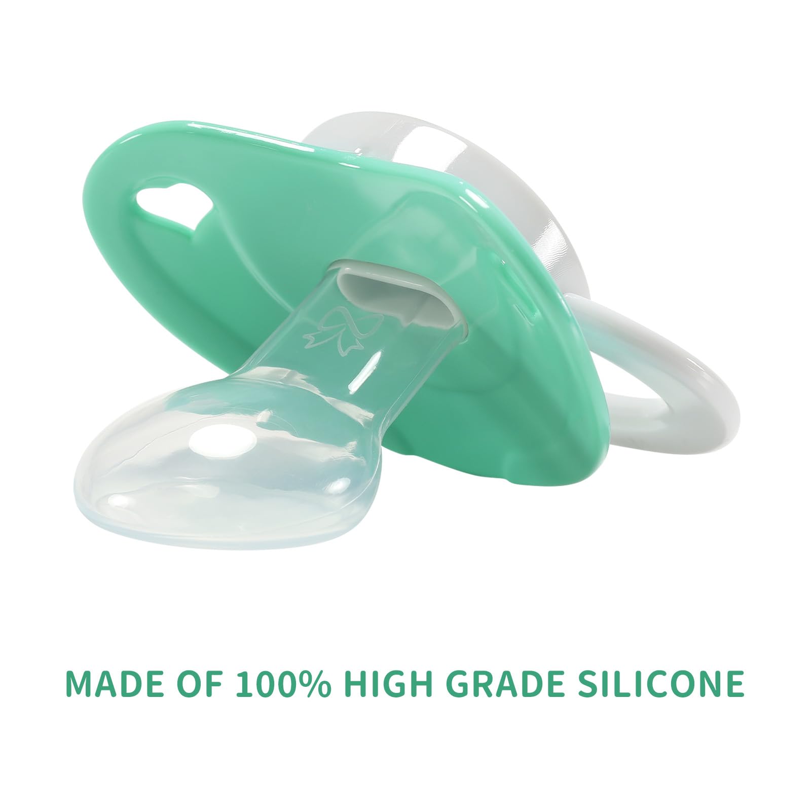 CutiePlusU Large Size Pacifier Big Shield Dummy Cute Printed Soother for Men Women — view 3